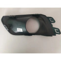 Moldura L/d Parachoque Onix Prisma C/furo Farol Milha 17/20 Preto Direito