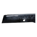 Friso Aplique Moldura Tampa Traseira New Fit 2009 Á 2012 Preto