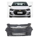 Grade Dianteira Radiador Chevrolet Onix Plus 2020 *detalhe Preto Fosco