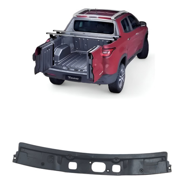 Acabamento Interno Caçamba Fiat Toro A 20l6 A 2022 Orig Preto