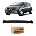 Friso Moldura Central Parachoque Dianteiro Clio 2003 2004 05 Preto