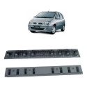 Acabamento Banco Traseiro Renault Scenic 2003 7700845649 Prata