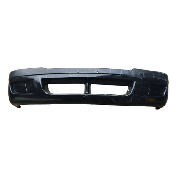 Parachoque Dianteiro Chevrolet S10 2001 A 2008 [com Detalhe] Preto