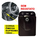 Interruptor Chave Farol Luz Corsa Ômega Suprema 10t S/reosta