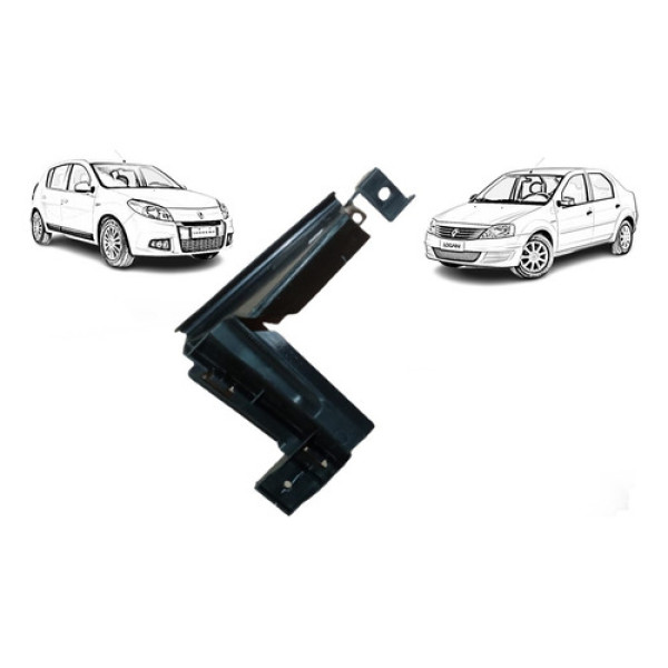 Aplique Lateral Para-choque Sandero Logan Le 628109596r
