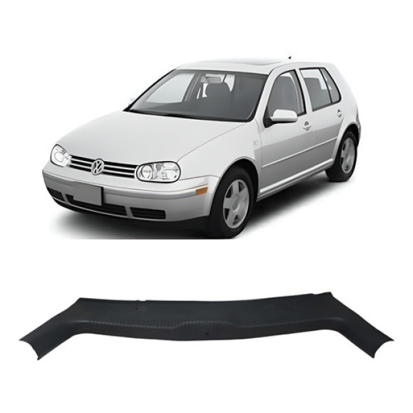 Moldura Acabamento Porta Malas Original Golf  1999 A 2006 Preto
