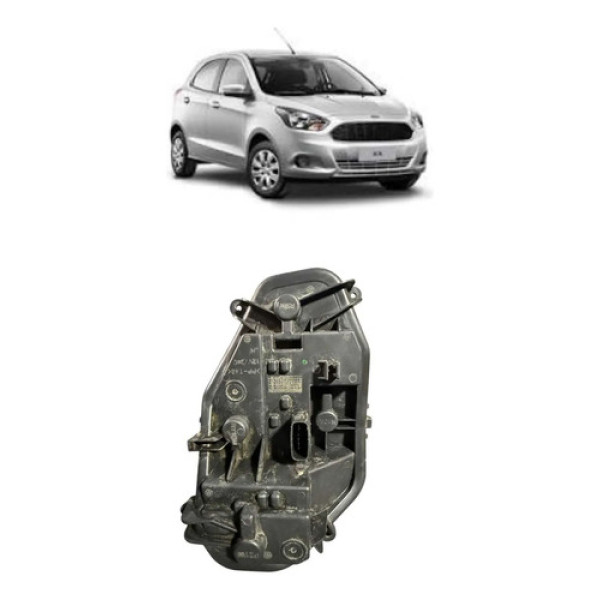Circuito Lanterna Traseira Esquerda Ford Ka 2015 2016 2017 Esquerdo/motorista Vermelho