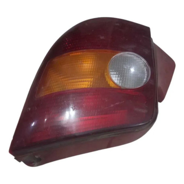 Lanterna Traseira Direito Fiat Palio G1 1996 A 2001 Tricolor Direito/passageiro Vermelho