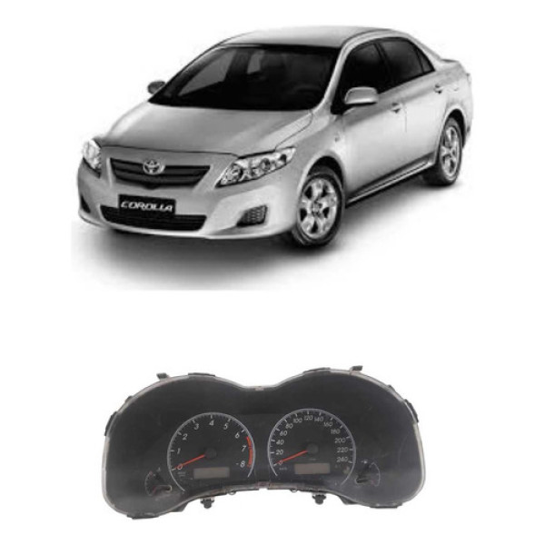 Painel De Instrumentos Toyota Corolla 2009/2014 A2c53277949 Preto