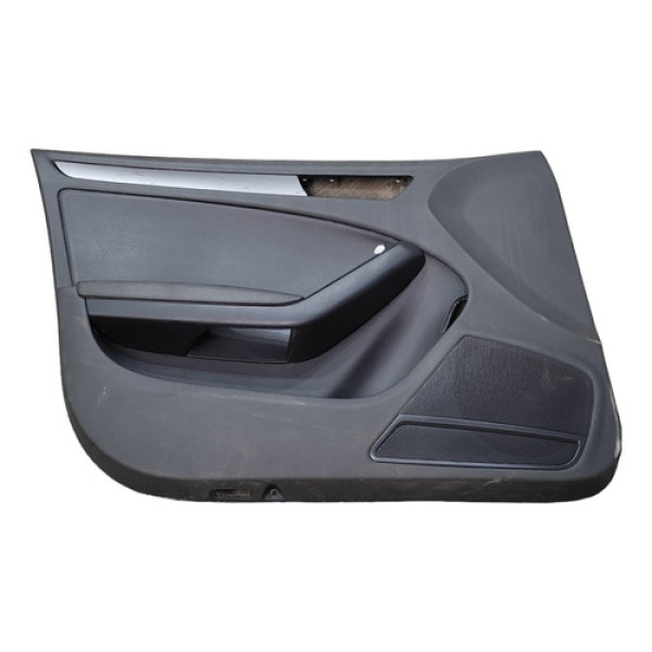 Forro De Porta Audi A4 2013 2015 2016 Dianteira Esquerda Preto