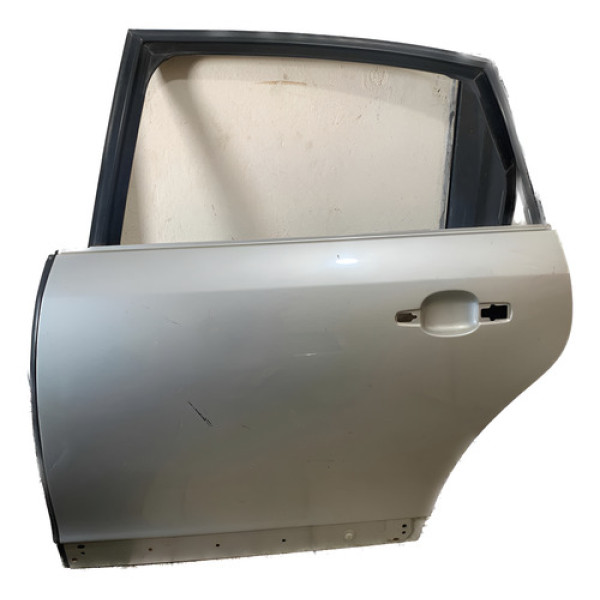 Porta Traseira Esquerda Citröen C4 Pallas 2007 A 2013 Usado Traseira Esquerdo Prateado
