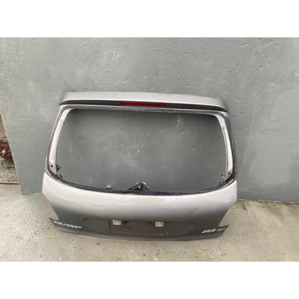 Tampa Traseira Peugeot 206 2003 Cinza