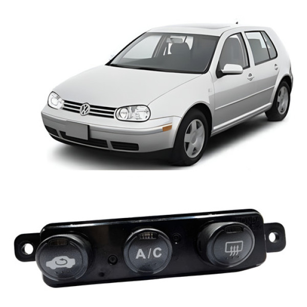 Botão Ar Condicionado Honda Civic 2001 2002 2003 2004 2005 Preto