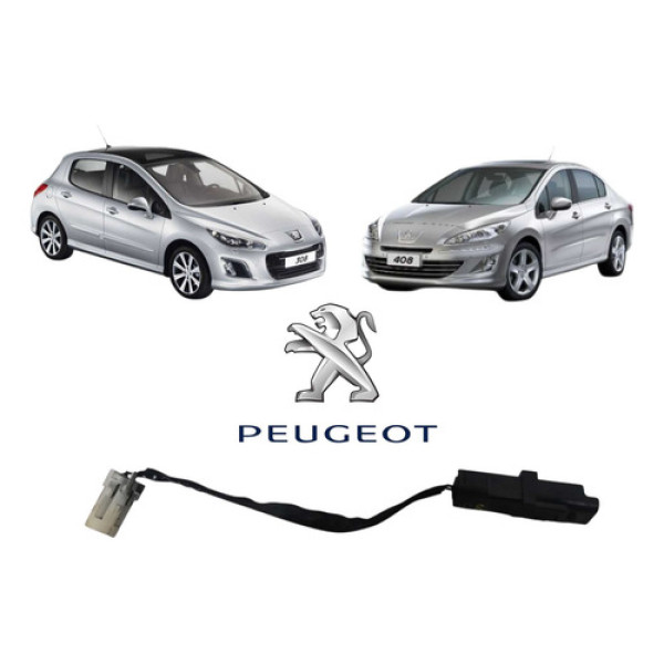 Circuito Soquete Lanterna Traseira Direita Peugeot 408 2017 Direito/passageiro Vermelho