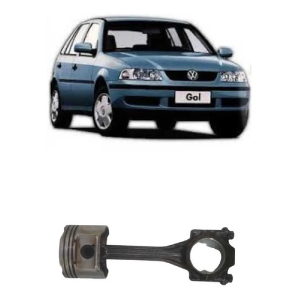Pistão Biela Volkswagen Gol G2 G3 1.0 16v At 1997 A 2001