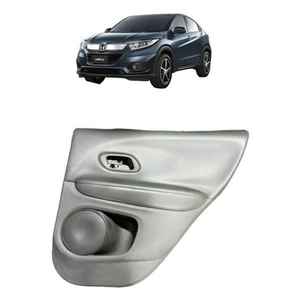 Forro Porta Traseira Direita Honda Hr-v 2016 Á 2021 Preto