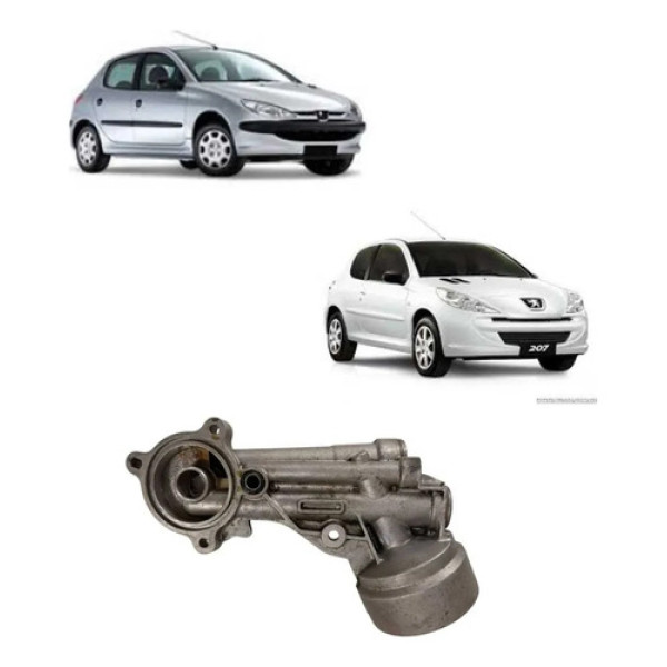 Suporte Filtro Oleo Peugeot 206 207 2009-2013