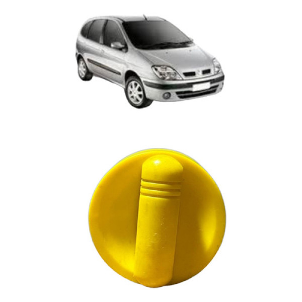 Tampa Oleo Renault Clio Megane Scenic 1.6 2.0 8v Todos Amarelo