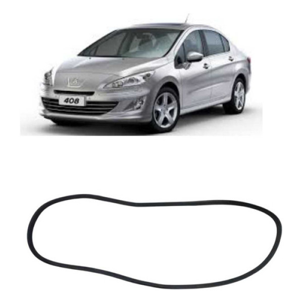 Borracha Porta Dianteira Esquerda Peugeot 408 2012