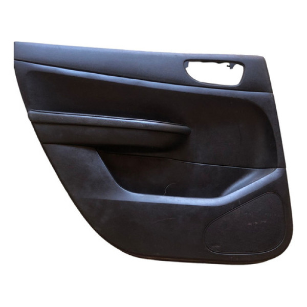 Forro De Porta Traseira Esquerdo Peugeot 307 2002 05 07 2012 Preto