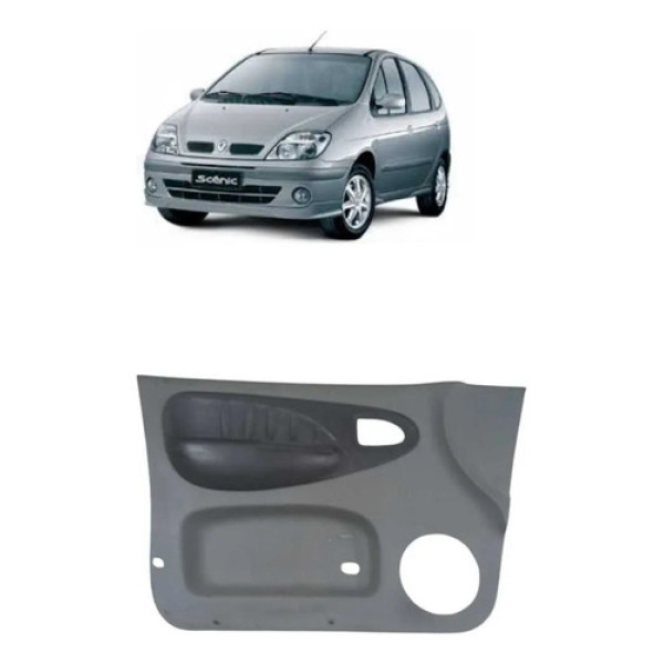 Forro Porta Dianteira Esquerdo Renault Scenic 2005