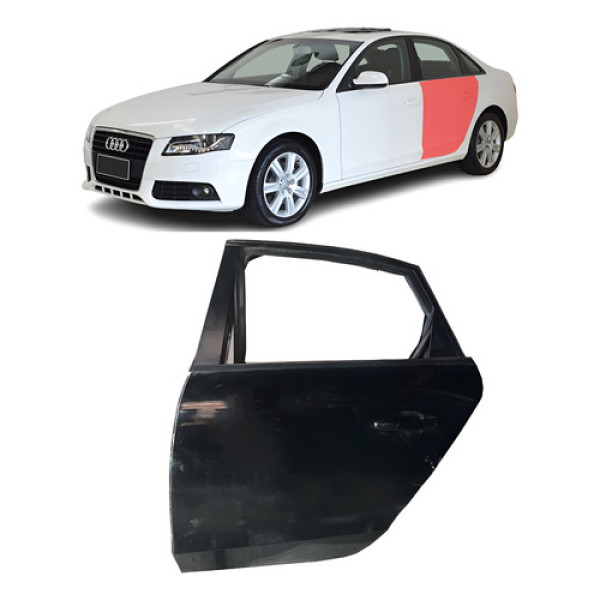 Porta Traseira Esquerda Bmw A4 2011 Traseira Esquerdo Preto