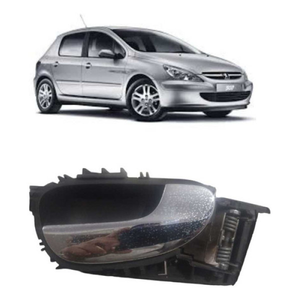 Macaneta Interna Traseira Direita Peugeot 307 2007 2013 Traseira