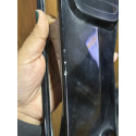 Friso Aplique Moldura Tampa Traseira New Fit 2009 Á 2012 Preto