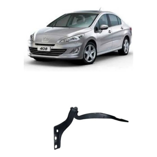 Braço De Capô Direito Peugeot 308 408 2011/ 2019 Preto