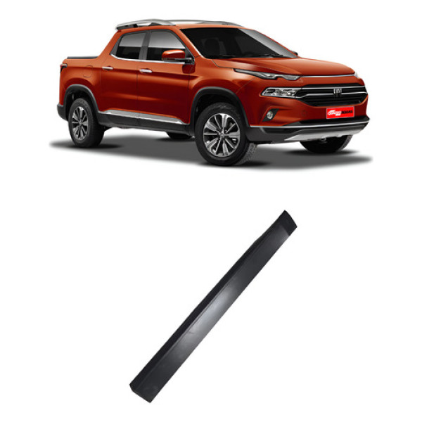 Friso Moldura Porta Fiat Toro Dianteiro Direito Original Preto