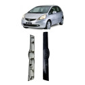 Friso Aplique Moldura Tampa Traseira New Fit 2009 Á 2012 Preto
