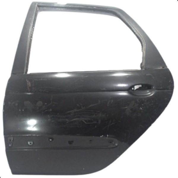 Porta Traseira Esquerda Renault Scenic Megane 1.6 1998 A 01 Traseira Esquerdo Preto