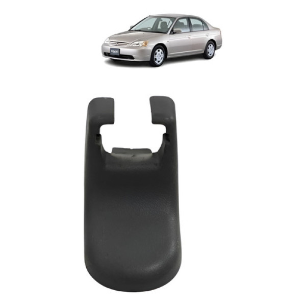 Acabamento Moldura Trilho Banco Direito Honda Civic 2004 Cinza