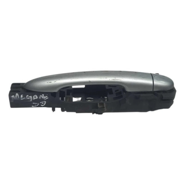 Maçaneta Externa Dianteira Direita Megane 2007 A 2013 Cinza Dianteira