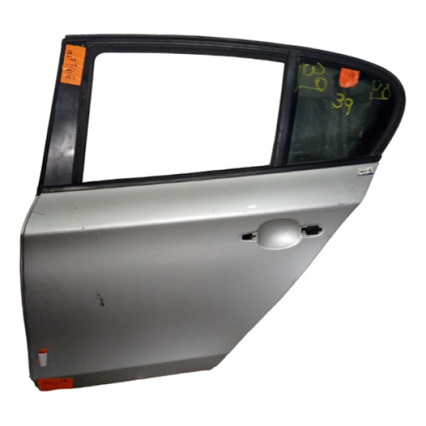 Porta Traseira Esquerda Bmw 120-118 2011 Traseira Esquerdo Prateado