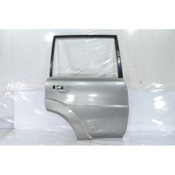 Porta Traseira Direita Mitsubishi Pajero Tr42005 C/ Detalhe Traseira Direito Prateado