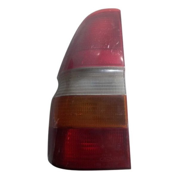 Lanterna Traseira Esquerda Ford Escort  Sw 97-03 C/detalhe Esquerdo/motorista Vermelho