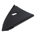 Moldura Interna Retrovisor Direito Gm Kadett 1996 (usado) Preto