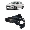 Moldura Farol De Milha Onix Plus 2020/ 2024 Preto Preto Direito