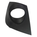 Moldura Do Farol De Neblina Agile 2009 Ate 2016 (c/furo) Preto Esquerdo