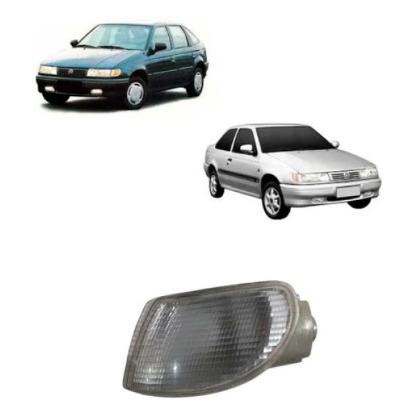 Lanterna Pisca Dianteira Volkswagen Pointer Logus 1993/1996 Branco
