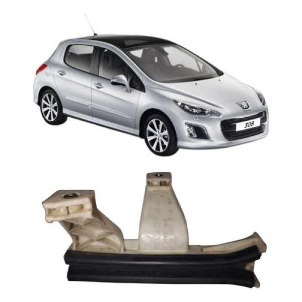 Guia Vidro Dianteiro Direito Peugeot 308 2011 Á 2016 Branco