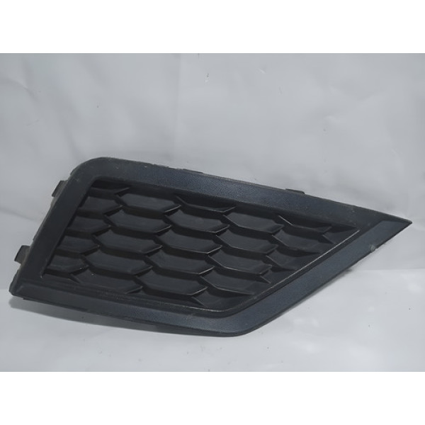 Moldura Milha L/d Vw Gol Saveiro G7 2017/2021 Original Preto Direito