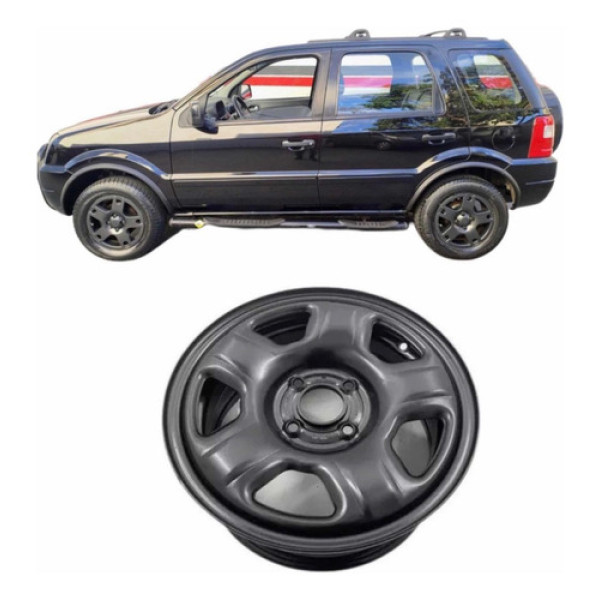 Aro Ecosport 2005 A 2008 Jogo Preto