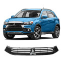 Grade Radiador Emblema Parachoque Mitsubishi Asx *detalhe Cromado