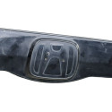 Friso Aplique Moldura Tampa Traseira New Fit 2009 Á 2012 Preto
