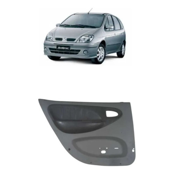 Forro Porta Traseira Esquerda Renault Scenic 2005
