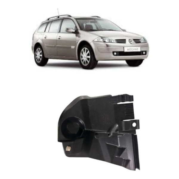 Acabamento Eixo Traseiro Direito Megane 2008 8200462643 Preto