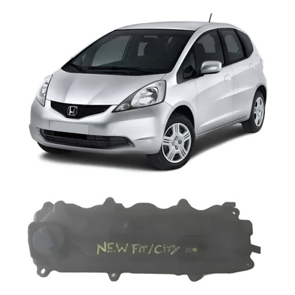 Tampa Comando Válvula Honda New Fit/city  09/12 Preto