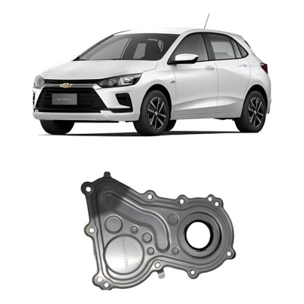 Tampa De Distribuição Para Chevrolet Onix 1.0 21-23 55509157 Em Alumínio
